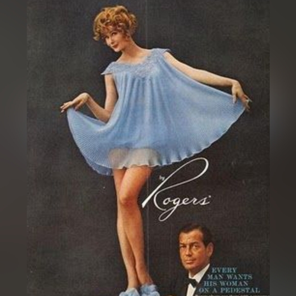 GoRGeOuS, early 1980s, 2 piece royal purple full-length Shadowline peignoir - Picture 14 of 14